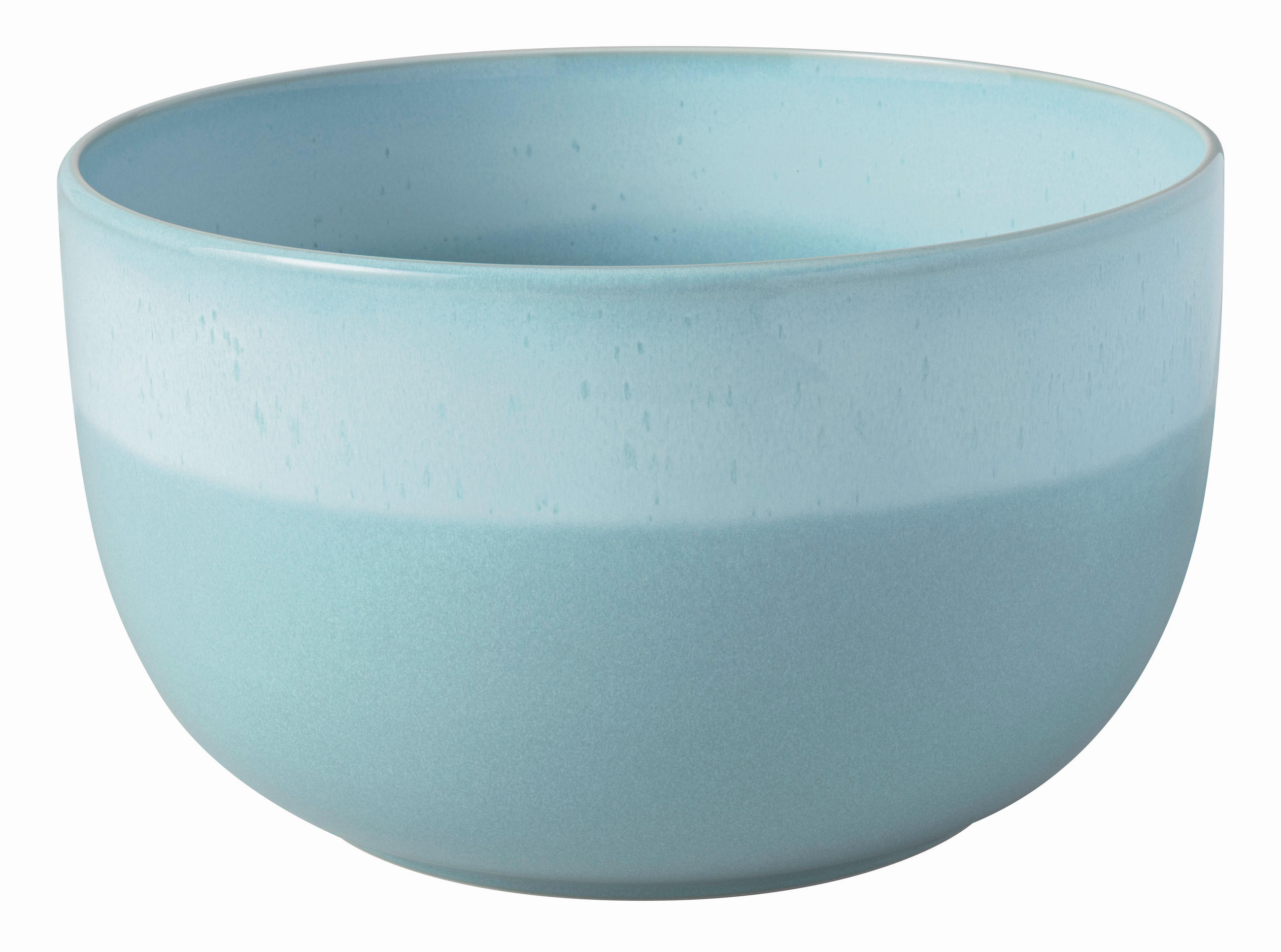 SCHÜSSEL Perlemor Aqua 22 cm   - Hellblau, Basics, Keramik (22cm) - Villeroy & Boch