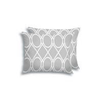 KOPFPOLSTERBEZUG 50/60 cm  - Hellgrau, Design, Textil (50/60cm) - Florella