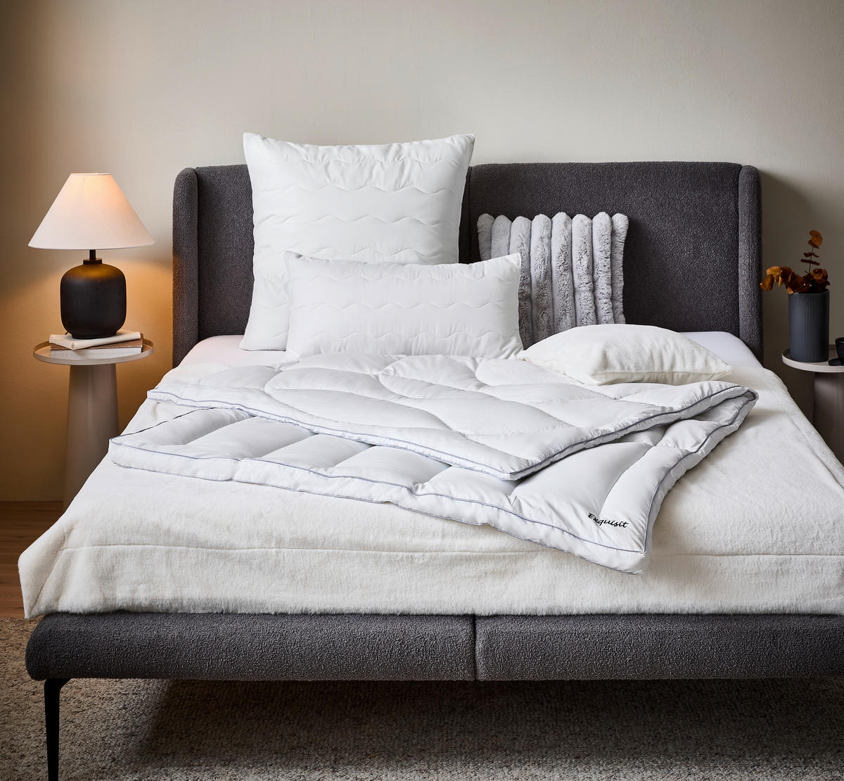 WINTERDECKE  Sleeptex Happy Feet 135/200 cm  - Naturfarben, Basics, Textil (135/200cm) - Sleeptex