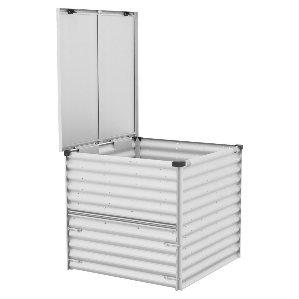 Komposter Tami Metall 860 L Mit Deckel