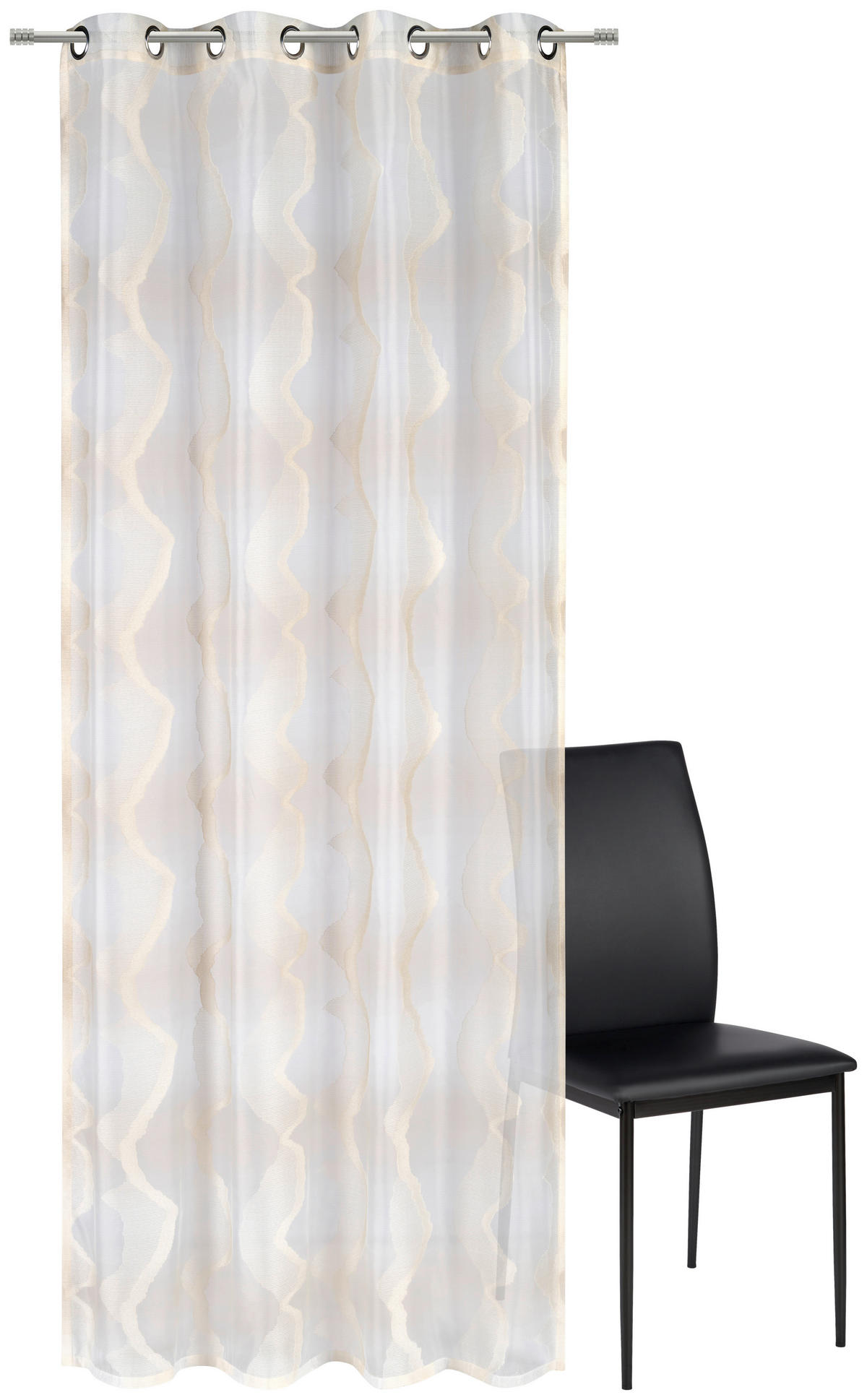ÖSENSCHAL MELLOW transparent 140/245 cm   - Creme, Design, Textil (140/245cm) - Dieter Knoll