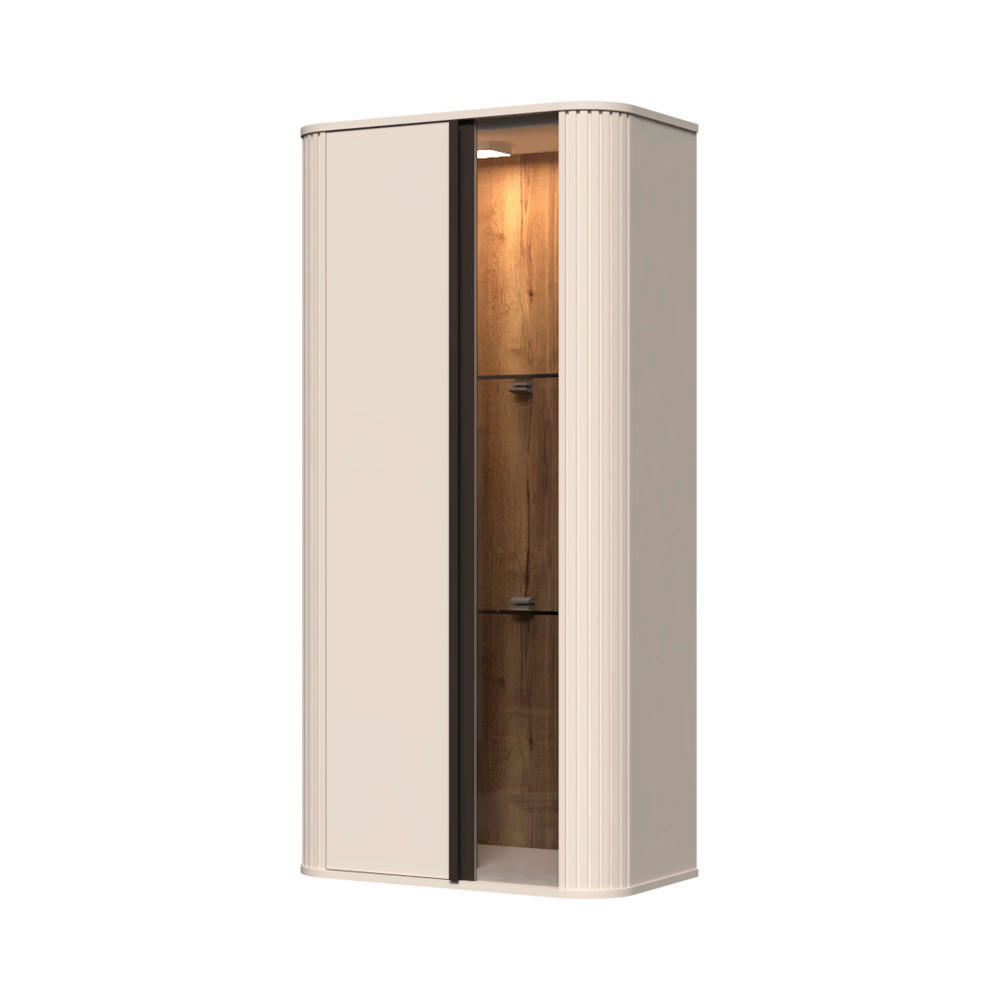 VITRINA kašmir   - kašmir, Dizajnerski, metal/pločasti materijal (58/117/30cm)
