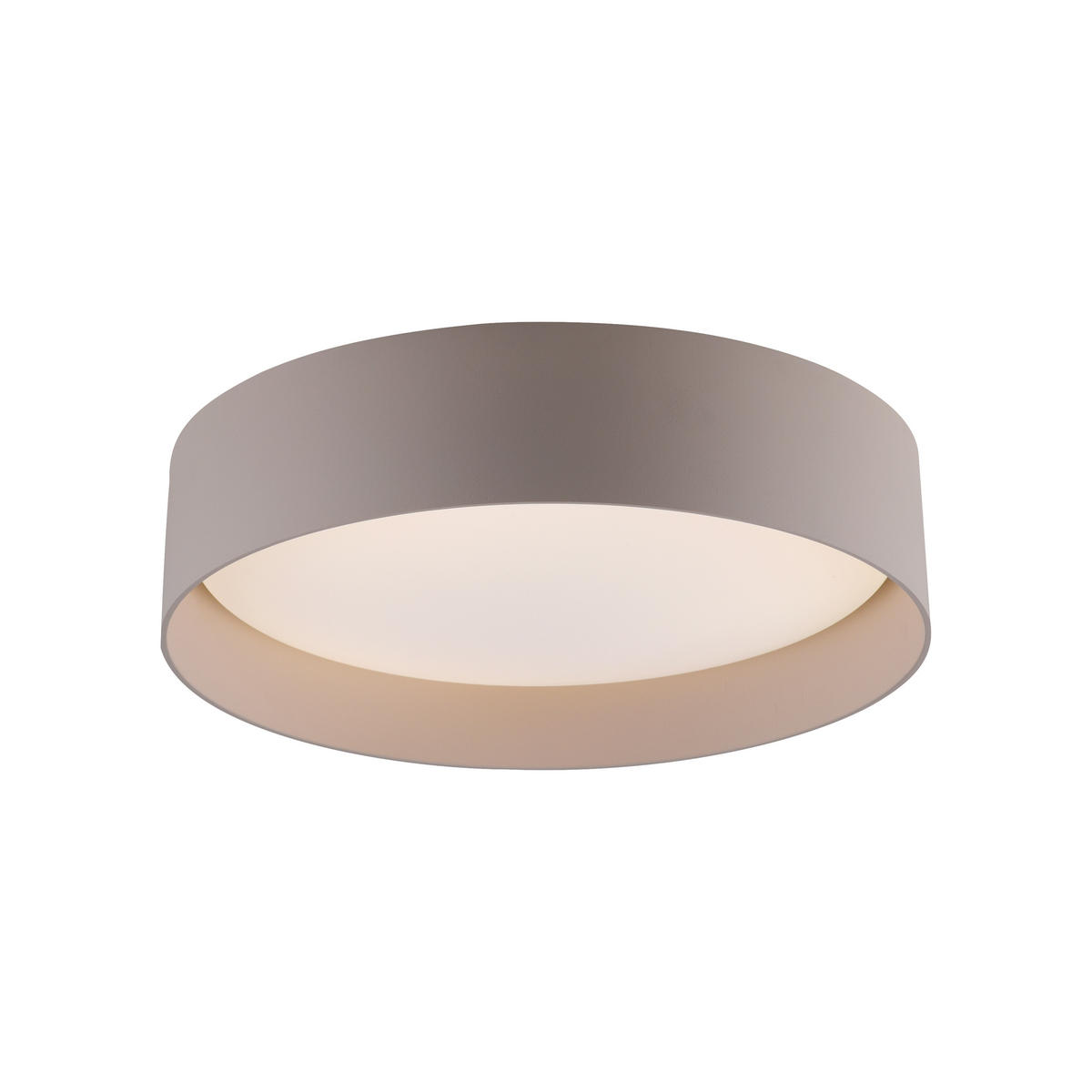 LED-DECKENLEUCHTE 28,5/28,5/7 cm   - Sandfarben, KONVENTIONELL, Kunststoff/Metall (28,5/28,5/7cm) - Schöner Wohnen