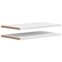 BELSŐ POLC SZETT - fehér, Modern, faalapú anyag (66,9/2,2/36cm) - Carryhome