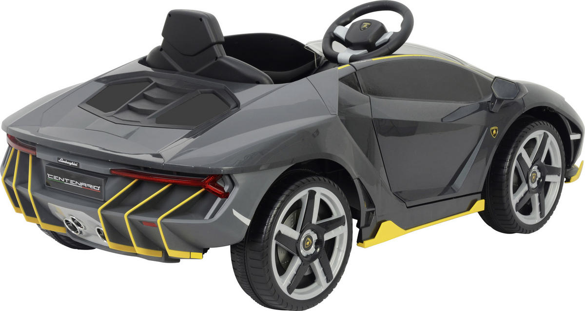 ELEKTRO-KINDERAUTO Lamborghini  - Gelb/Schwarz, Basics, Kunststoff/Metall (134,7/73/49cm)