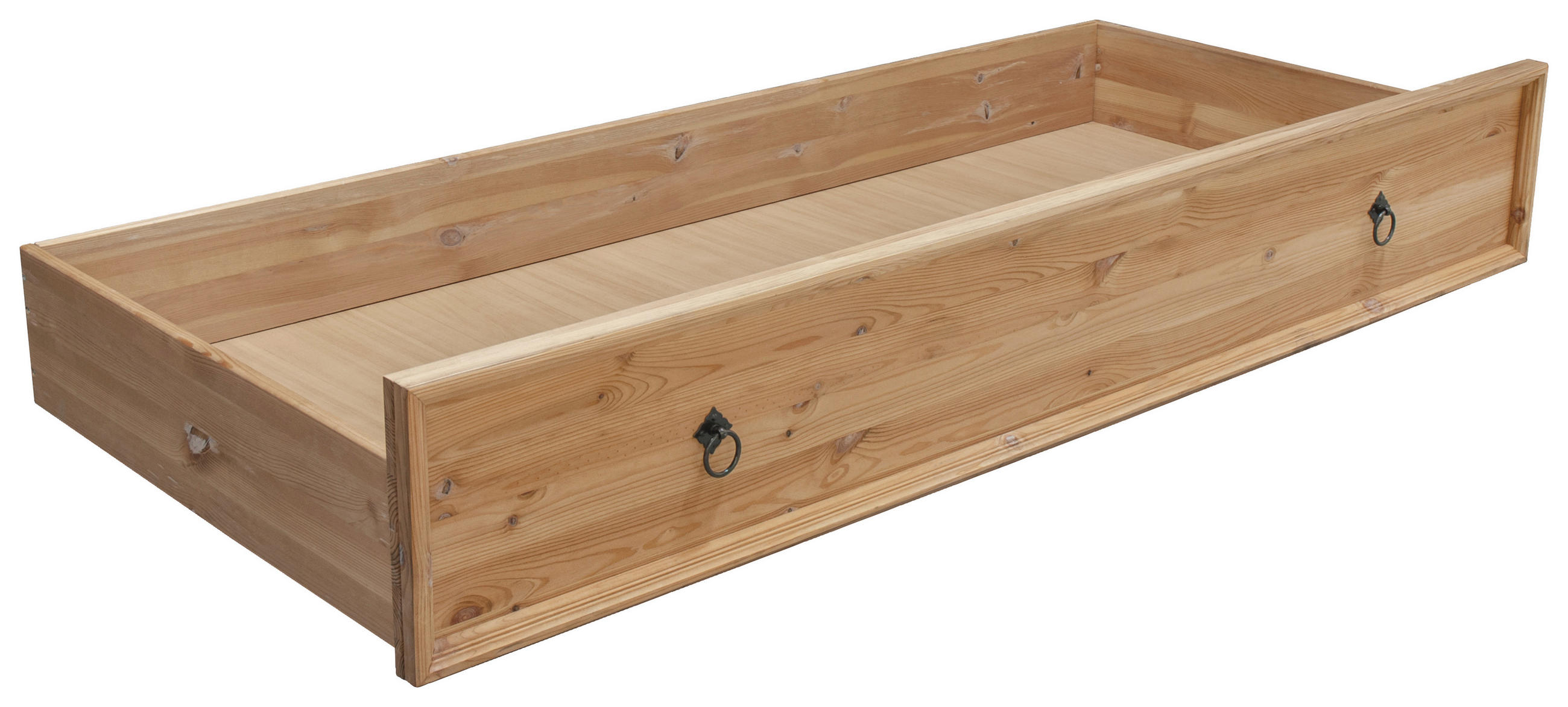 BETTKASTEN 155/26/68,5 cm Eichefarben, Kieferfarben - Eichefarben/Kieferfarben, KONVENTIONELL, Holz (155/26/68,5cm) - Livetastic