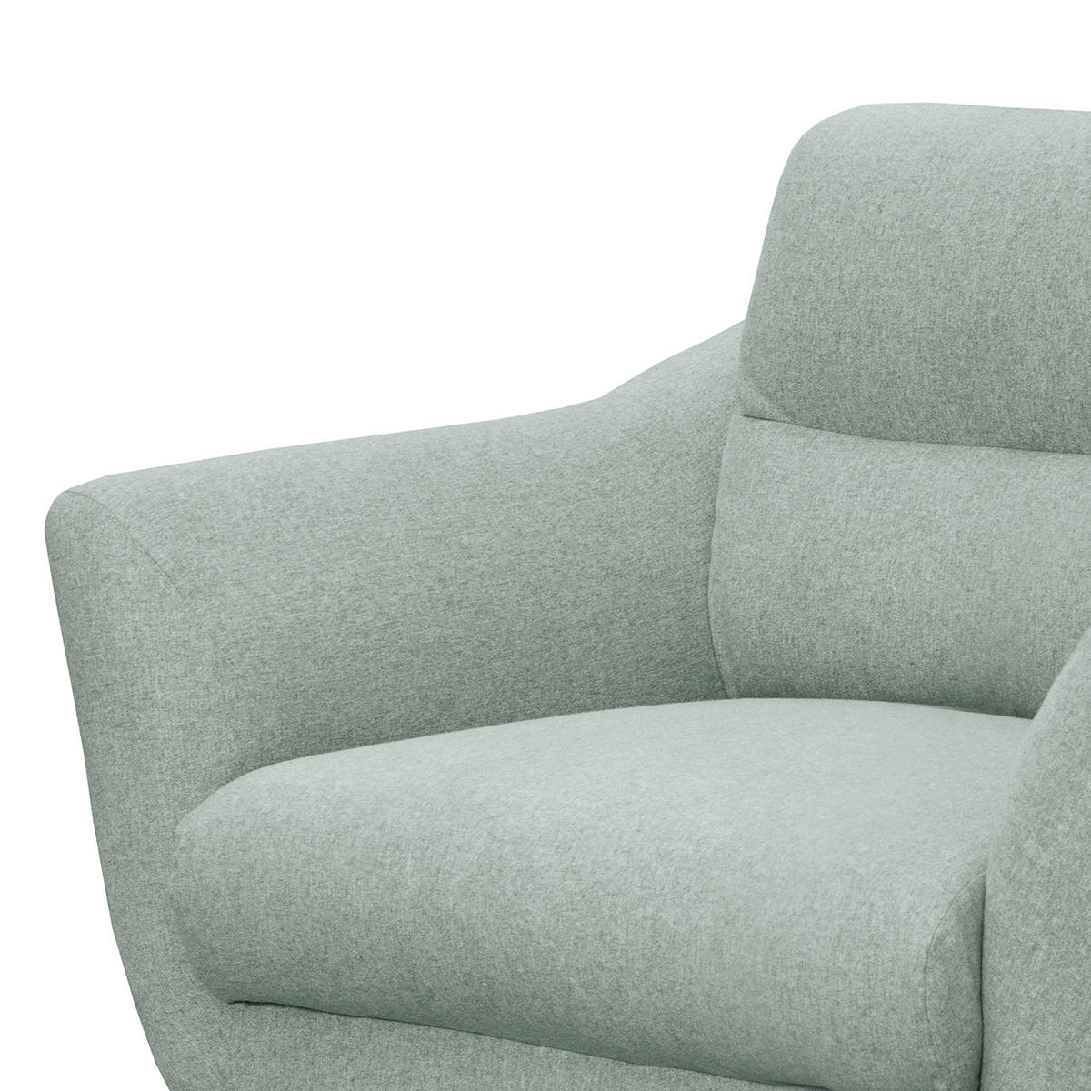 SESSEL in Webstoff Hellblau  - Schwarz/Hellblau, Design, Holz/Textil (92/87/88cm) - Livetastic