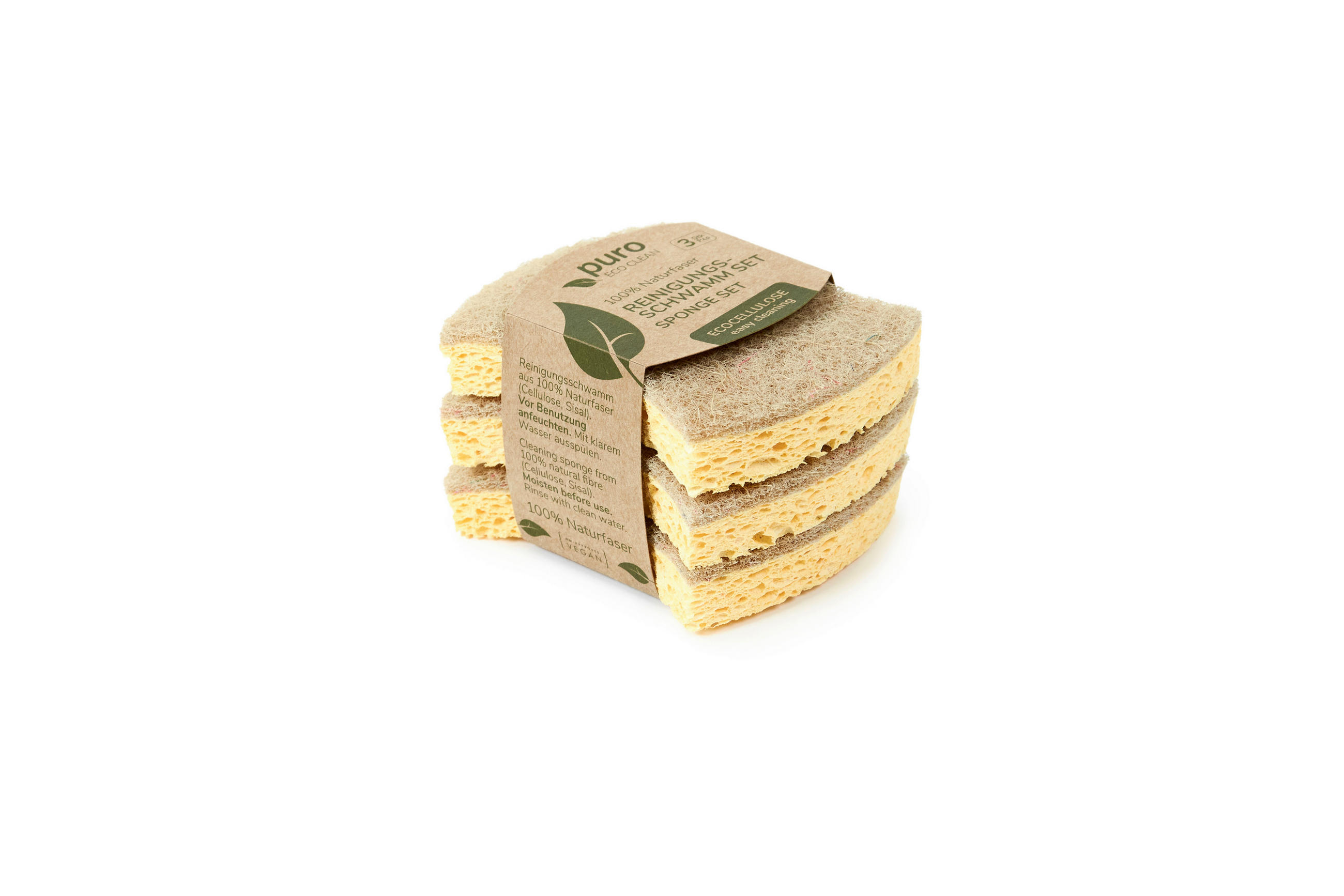 BURETE COMBINAT - Basics, materiale naturale (11,5/2,5/9cm)