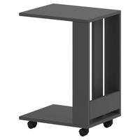 ODKLÁDACÍ STOLEK, antracitová, kompozitní dřevo, 37/45/60 cm - antracitová, Design, kompozitní dřevo/plast (37/45/60cm) - Livetastic