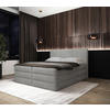 BOXSPRINGBETT 180/200 cm  in Grau  - Schwarz/Grau, MODERN, Holz/Holzwerkstoff (180/200cm) - MID.YOU
