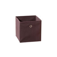 FALTBOX - Braun, Basics, Kunststoff/Metall (31,5/31/31,5cm) - MID.YOU