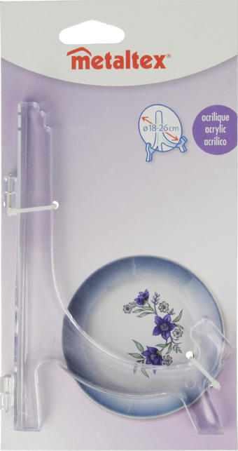 TÁNYÉRTARTÓ   - Basics, műanyag (18/26cm) - Metaltex