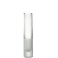 VÁZA, sklo, 24 cm - průhledné, Basics, sklo (5,2/24/5,2cm) - Leonardo