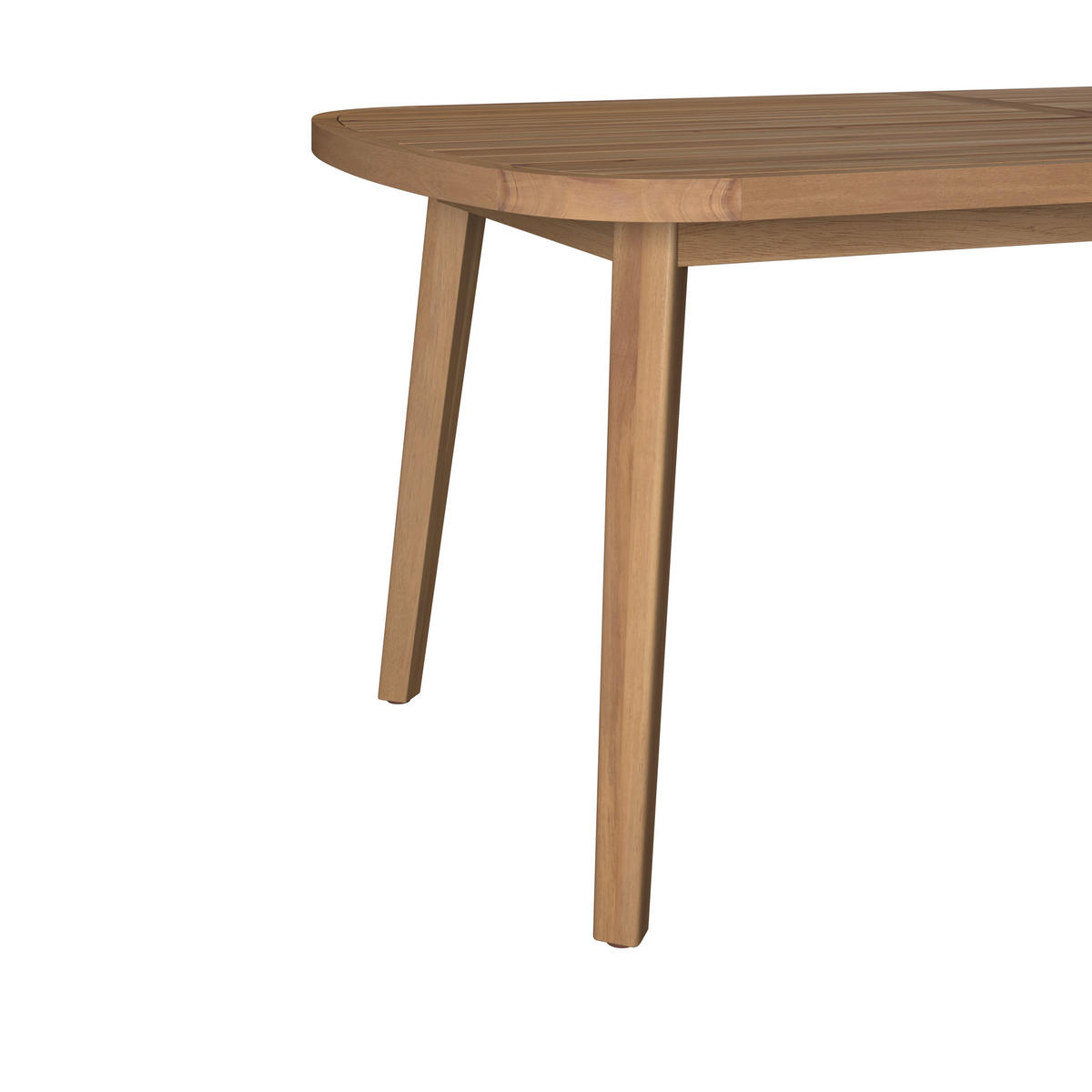 GARTENTISCH  - Akaziefarben, Natur, Holz (200/77/100cm) - Ambia Garden