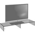 TV-AUFSATZ in Klar  - Klar, Design, Glas (110/14/35cm) - Xora