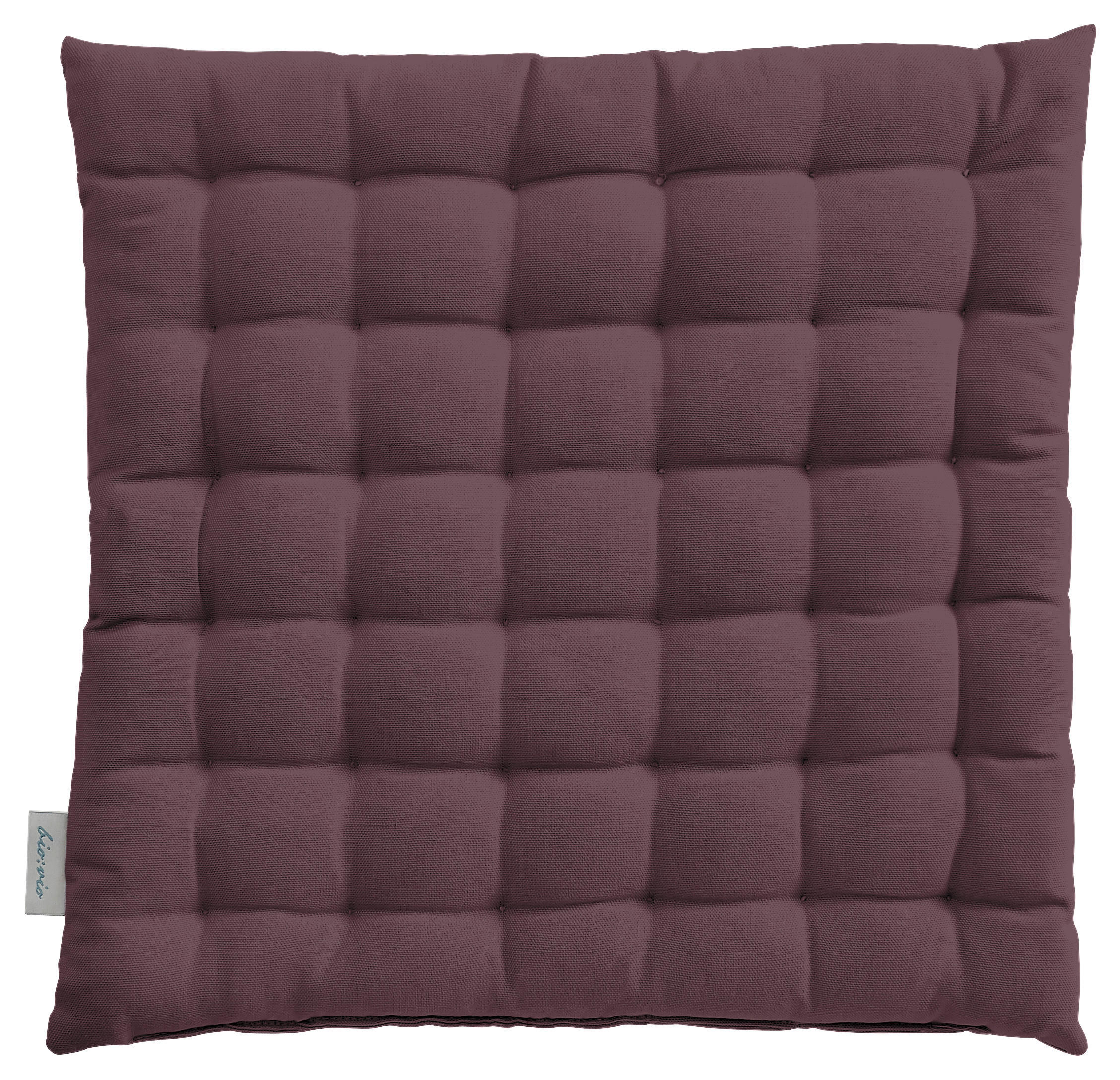 SITZKISSEN 38/38/4 cm  - Beere, Basics, Textil (38/38/4cm) - Bio:Vio