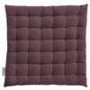 SITZKISSEN 38/38/4 cm  - Beere, Basics, Textil (38/38/4cm) - Bio:Vio