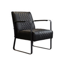 SESSEL in Mikrofaser Schwarz  - Schwarz, MODERN, Textil/Metall (65/82/76cm) - MID.YOU