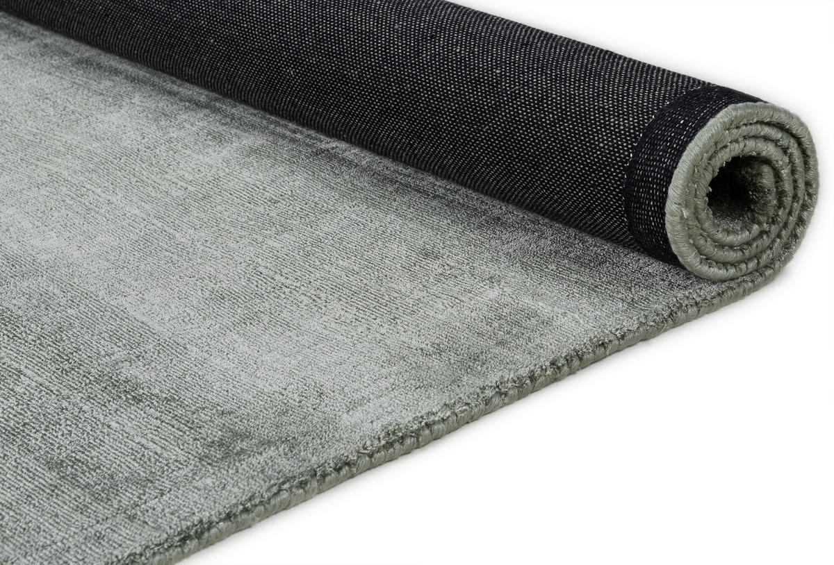 HANDWEBTEPPICH 85/155 cm  - Grün, Basics, Textil (85/155cm) - Tom Tailor
