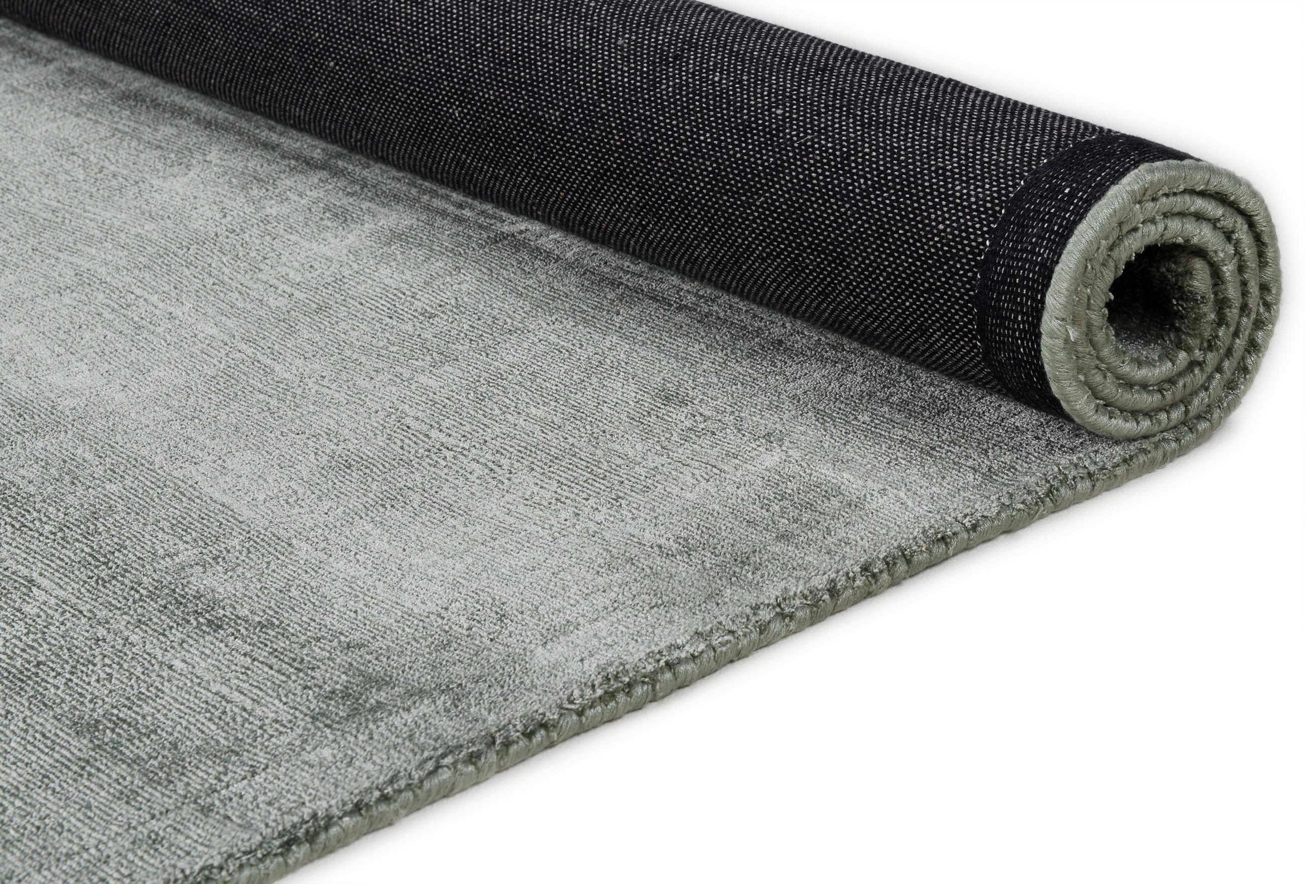 Thumbnail - Tom Tailor Handwebteppich, Grün, Textil, Uni, rechteckig, 50x80 cm, Teppiche & Böden, Teppiche, Moderne Teppiche