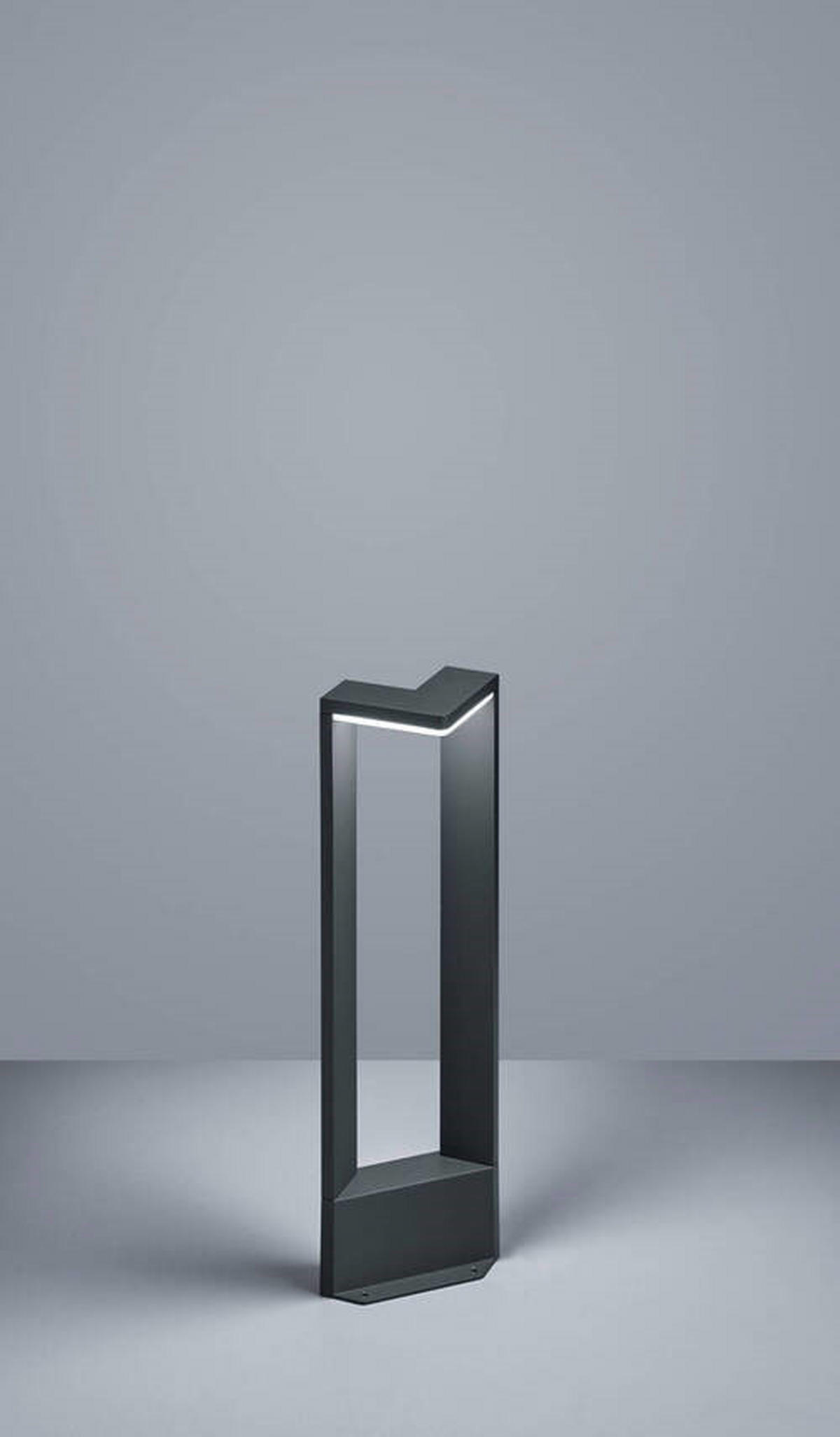 WEGELEUCHTE - Anthrazit, Basics, Metall (17/50/14cm) - Trio Leuchten