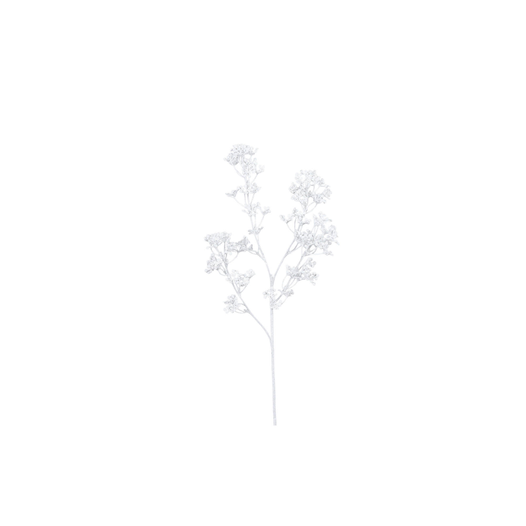 KUNSTBLUME - Weiss, Basics, Kunststoff (68cm)