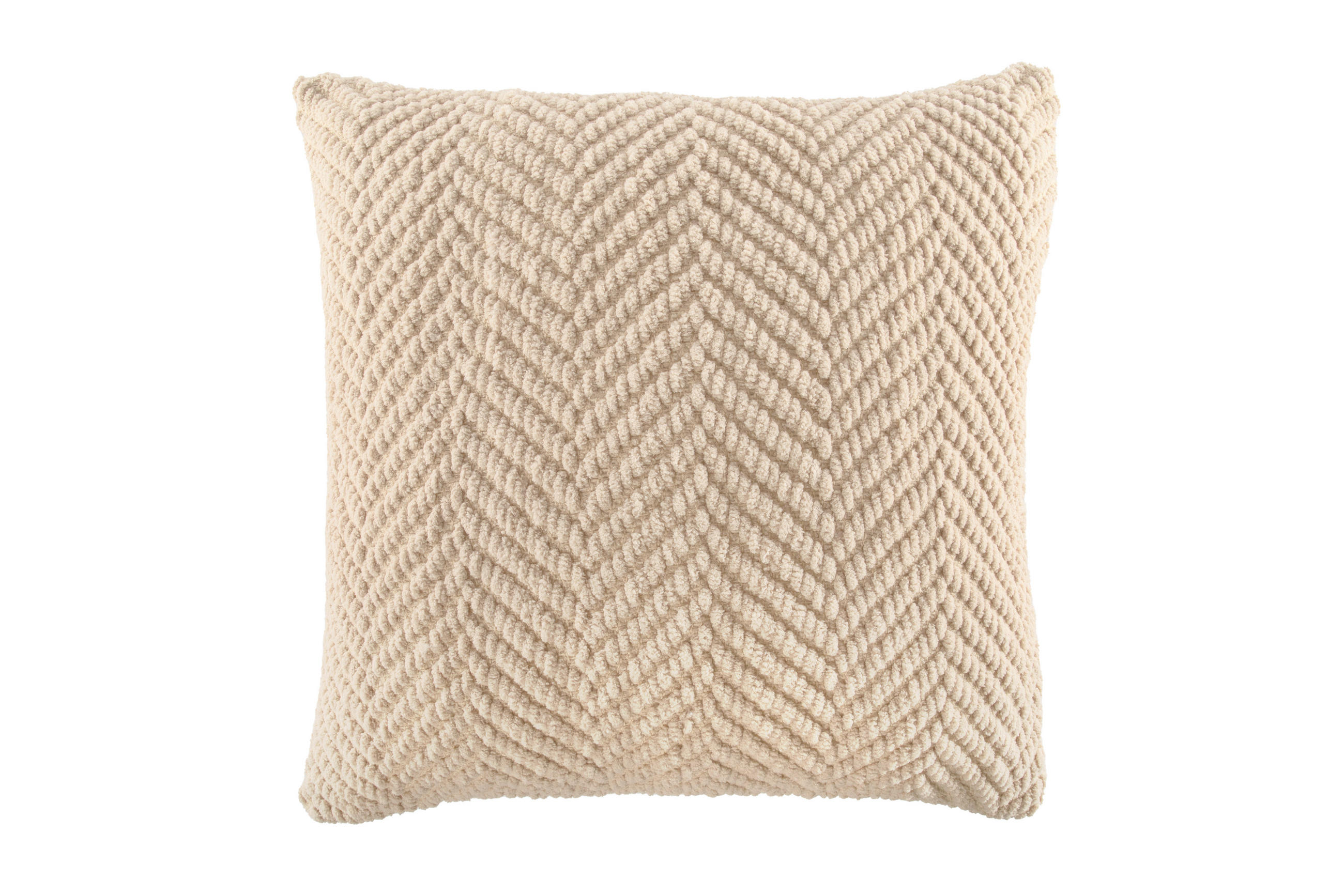 UKRASNI JASTUČIĆ 45/45 cm   RENEE  - krem, Konvencionalno, tekstil (45/45cm)