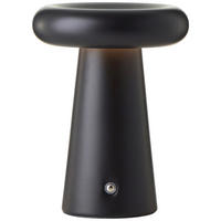 AKKU-TISCHLEUCHTE 14/18,5 cm  - Schwarz, Design, Metall (14/18,5cm)