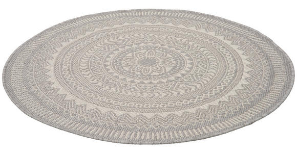 OUTDOORTEPPICH 160 cm Skara Grau - Grau, Natur, Textil (160cm) - Novel