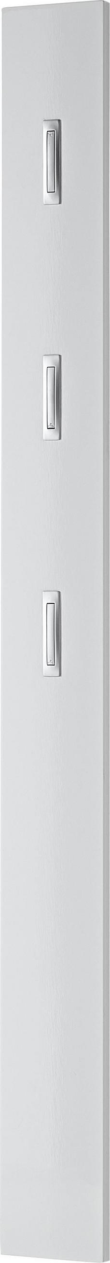 ŠATNÍ PANEL, bílá, 15/170/4 cm - bílá, Design, kompozitní dřevo (15/170/4cm) - Voleo
