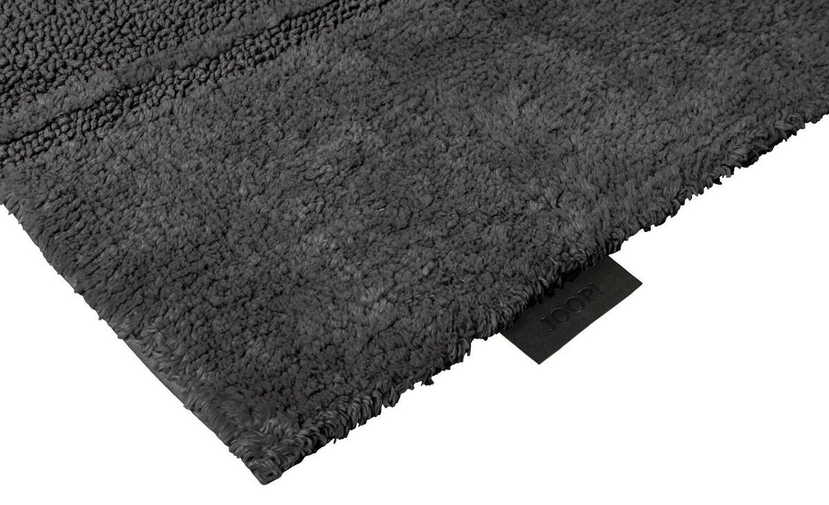 BADTEPPICH JOOP! Vibe Anthrazit 70/120 cm  - Anthrazit, Basics, Textil (70/120cm) - Joop!