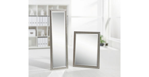 WANDSPIEGEL 60/80/2,2 cm - Silberfarben, LIFESTYLE, Glas/Kunststoff (60/80/2,2cm) - Landscape