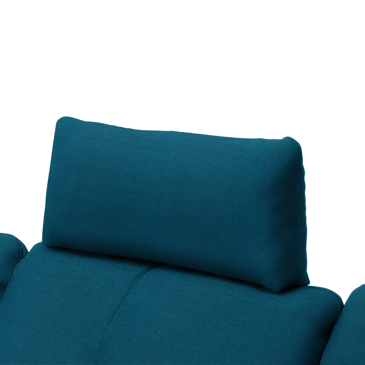 ECKSOFA in Webstoff Dunkelblau  179/301 cm  - Schwarz/Dunkelblau, Design, Textil/Metall (179/301cm) - Chilliano