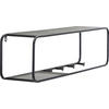 WANDGARDEROBE - Schwarz, Design, Metall (80/20/17cm) - MID.YOU