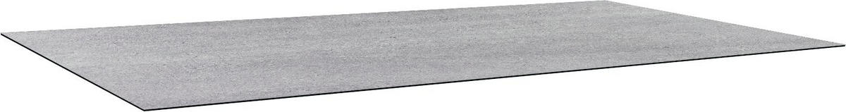TISCHPLATTE 130/80/1,3 cm Kunststoff  - Grau, Design, Kunststoff (130/80/1,3cm) - Stern