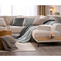 FELLDECKE YUKON 150/200 cm  - Waldgrün, Design, Textil (150/200cm) - Novel