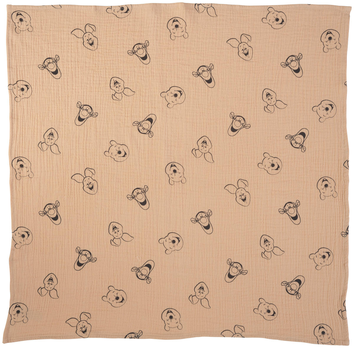 STOFFWINDELSET   Winnie Puuh 3-teilig  - Weiss/Gelb, Trend, Textil (70/70cm) - Disney