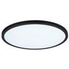 LED-DECKENLEUCHTE Atria Shine 40,0/3,5 cm   - Schwarz, Basics, Kunststoff (40,0/3,5cm) - Paulmann