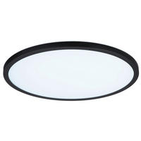 LED-DECKENLEUCHTE Atria Shine 40,0/3,5 cm   - Schwarz, Basics, Kunststoff (40,0/3,5cm) - Paulmann