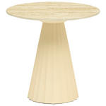 BEISTELLTISCH in Holz, Metall, Keramik 46/46/45 cm  - Creme, Trend, Holz/Keramik (46/46/45cm) - Ambia Home