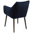 ARMLEHNSTUHL in Dunkelblau - Dunkelbraun/Dunkelblau, Trend, Holz/Textil (58/84/58cm) - Ambia Home ARMLEHNSTUHL in Dunkelblau - Dunkelbraun/Dunkelblau, Trend, Holz/Textil (58/84/58cm) - Ambia Home