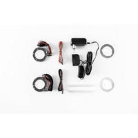 LED-SPOT-2ER-SET  - Schwarz/Weiß, Design, Kunststoff/Metall (6/1/6cm) - Livetastic