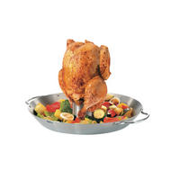 GRILLSCHALE - Edelstahlfarben, KONVENTIONELL, Metall (36/9,5cm) - Gefu
