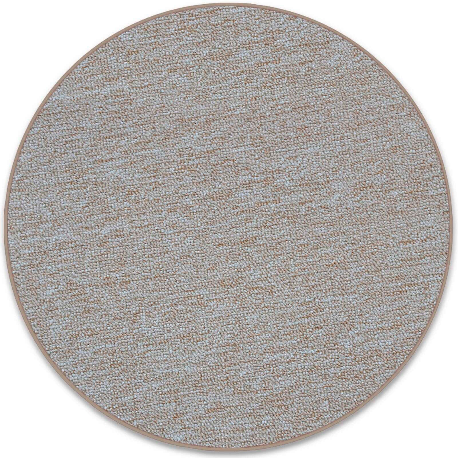 WEBTEPPICH 200 cm London Braun rund  - Braun, Basics, Kunststoff/Textil (200cm) - Floordirekt