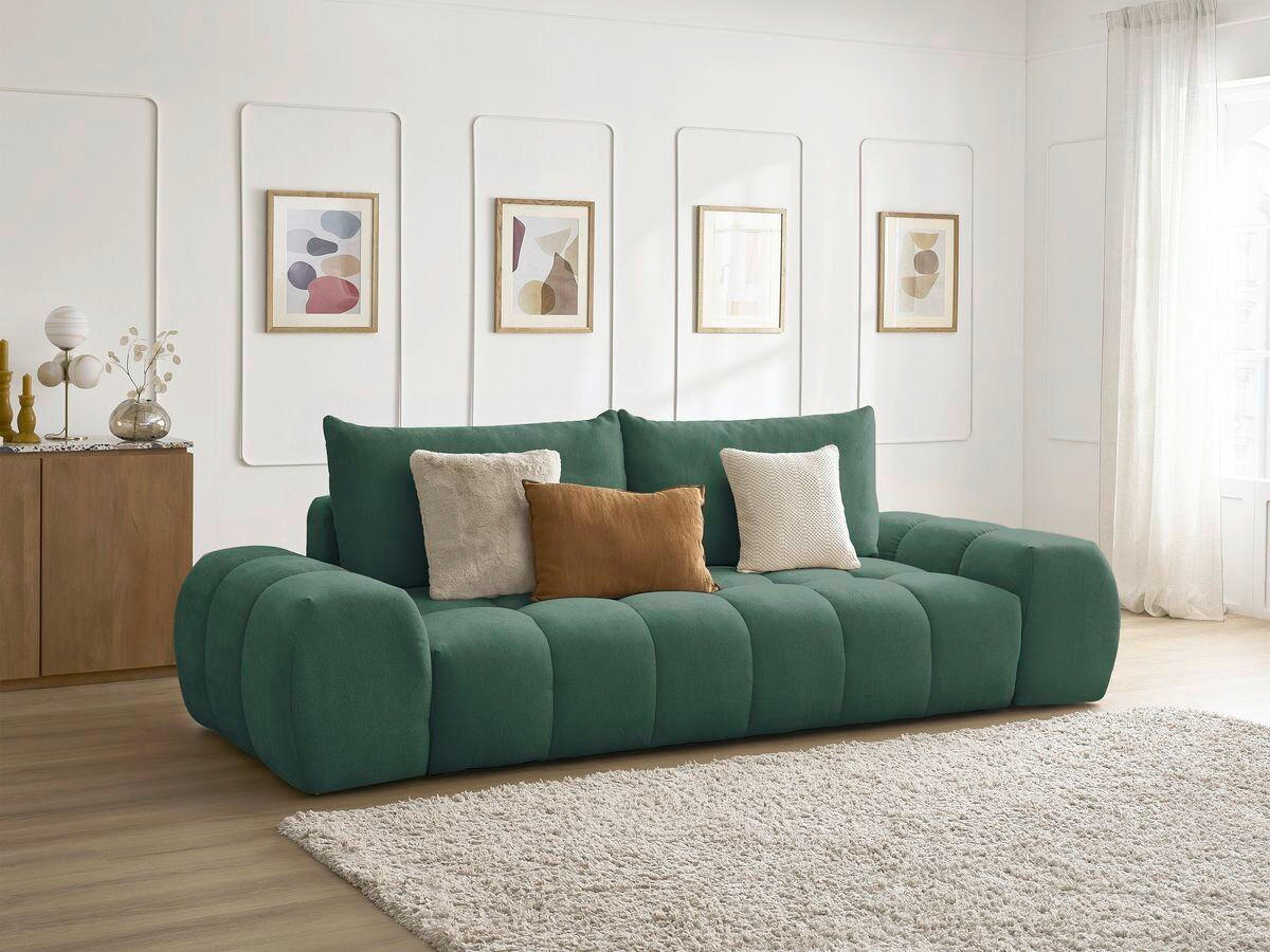 XXXLutz Schlafsofa Everest Grün 278x90x115 cm
