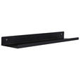 WANDREGAL 50/4/10 cm - Schwarz, Basics, Metall (50/4/10cm) - Xora