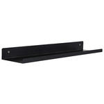 WANDREGAL 50/4/10 cm  - Schwarz, Basics, Metall (50/4/10cm) - Xora