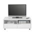 TV-ELEMENT Weiß - Weiß, Design, Kunststoff (120/46/45cm) - XORA
