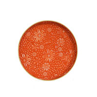 DEKOTABLETT - Orange, LIFESTYLE, Metall (30/2,5cm)
