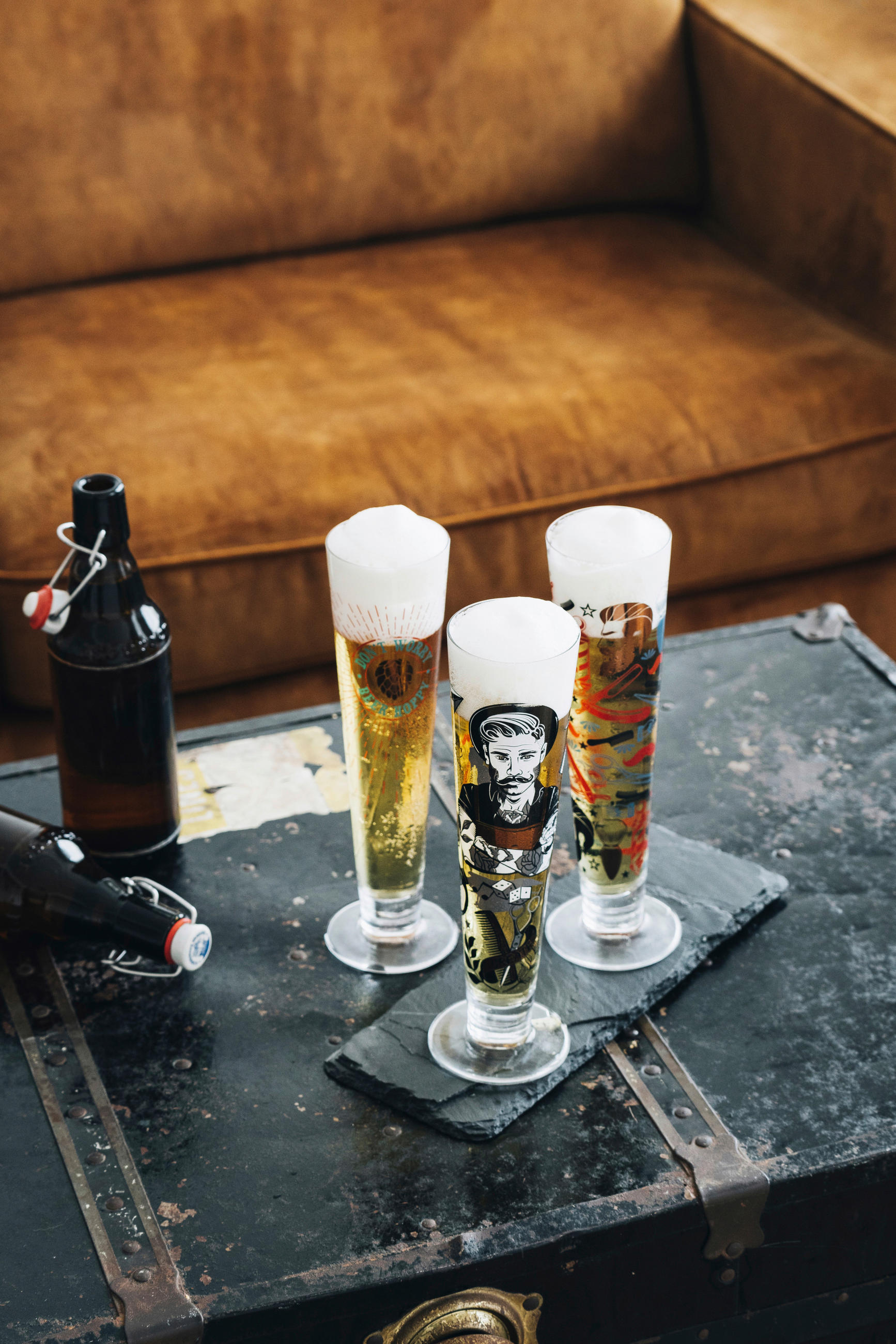 CHAMPAGNERGLAS Brillantnacht 205 ml  - Transparent/Goldfarben, Basics, Glas (7,2/24,0cm) - Ritzenhoff